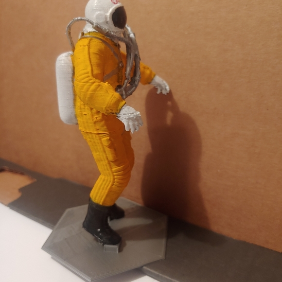 6" USSR Space Race Cosmonaut Plastic Custom Figurine - Picture 6 of 9